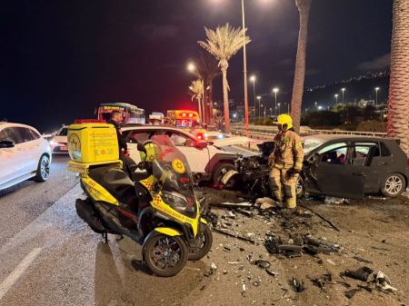 حيفا : حادثي طرق ومصرع رجل واصابة اخرين